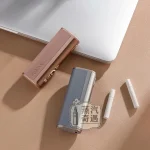 Fasoul C2 棕色二回機｜皮革質感｜IQOS 二次加熱 TEREA煙彈抽兩次 20支續航