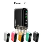 【黑色】Fasoul Q1 二回機｜IQOS ILUMA TEREA 相容 一彈二抽 全螢幕加熱主機 15支續航