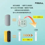 【白色/紅色/綠色/黃色/黑色】Fasoul Q1 二回機｜一顆菸彈抽兩次 15支續航｜IQOS ILUMA專用｜二次加熱菸主機台灣現貨
